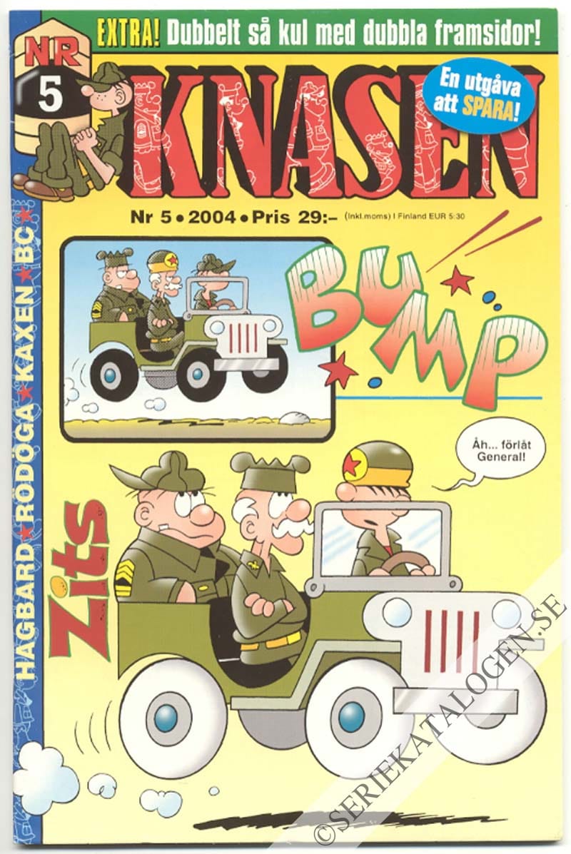 Framsida på Knasen #5 (2004)