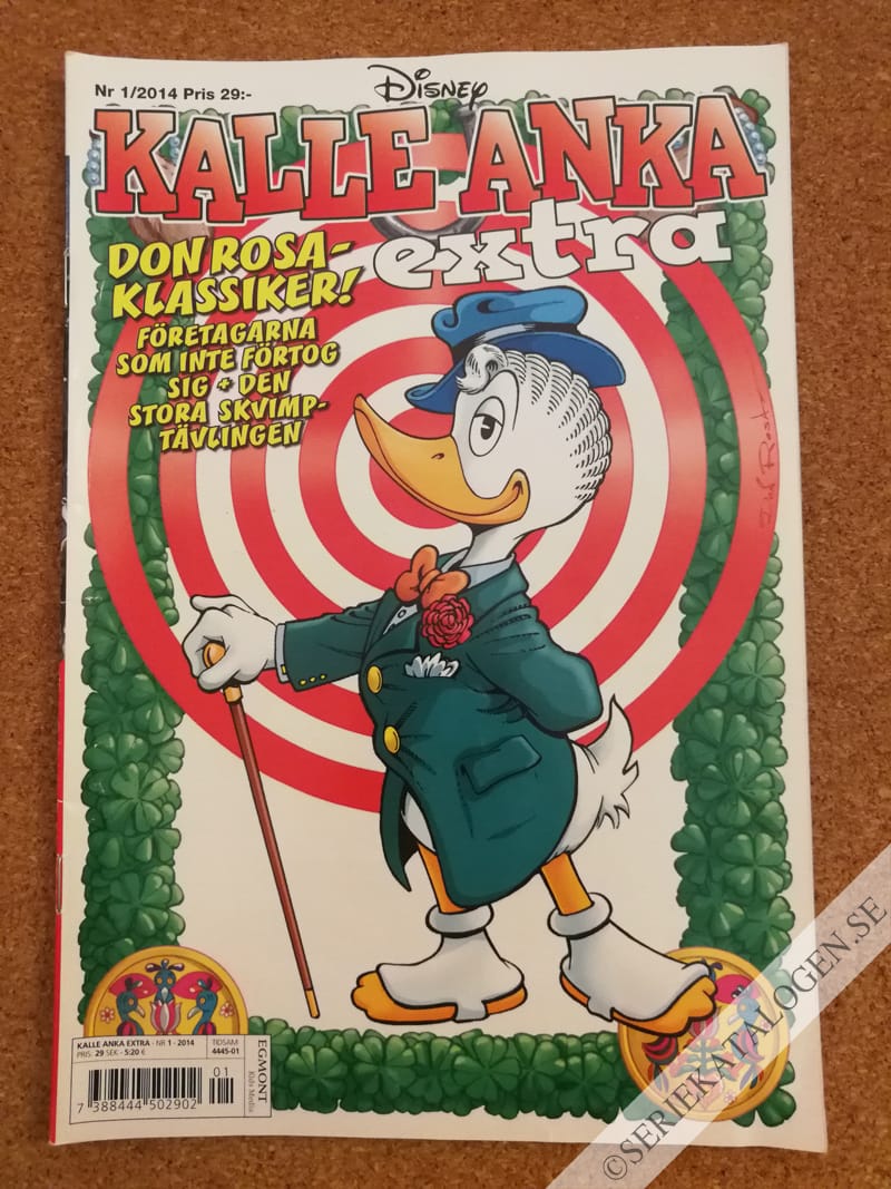 Framsida på Kalle Anka Extra #1 (2014)