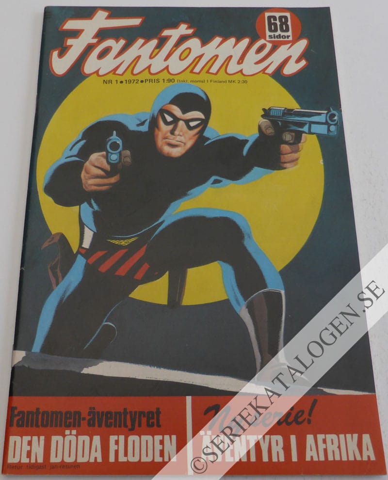 Framsida på Fantomen #1 (1972)