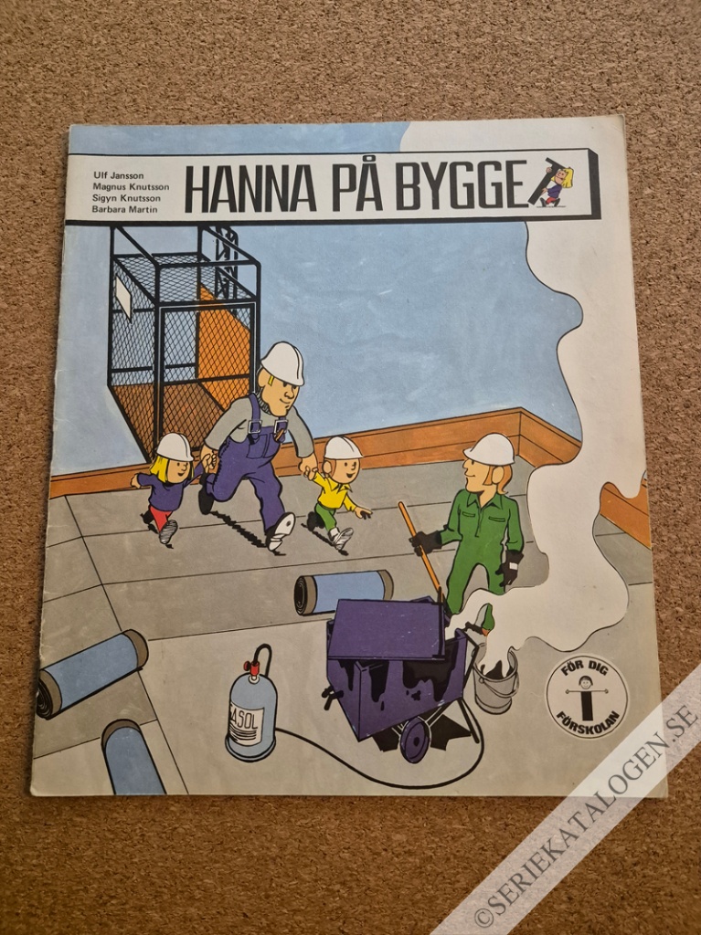 Framsida på Hanna Hanna på bygget (1976)