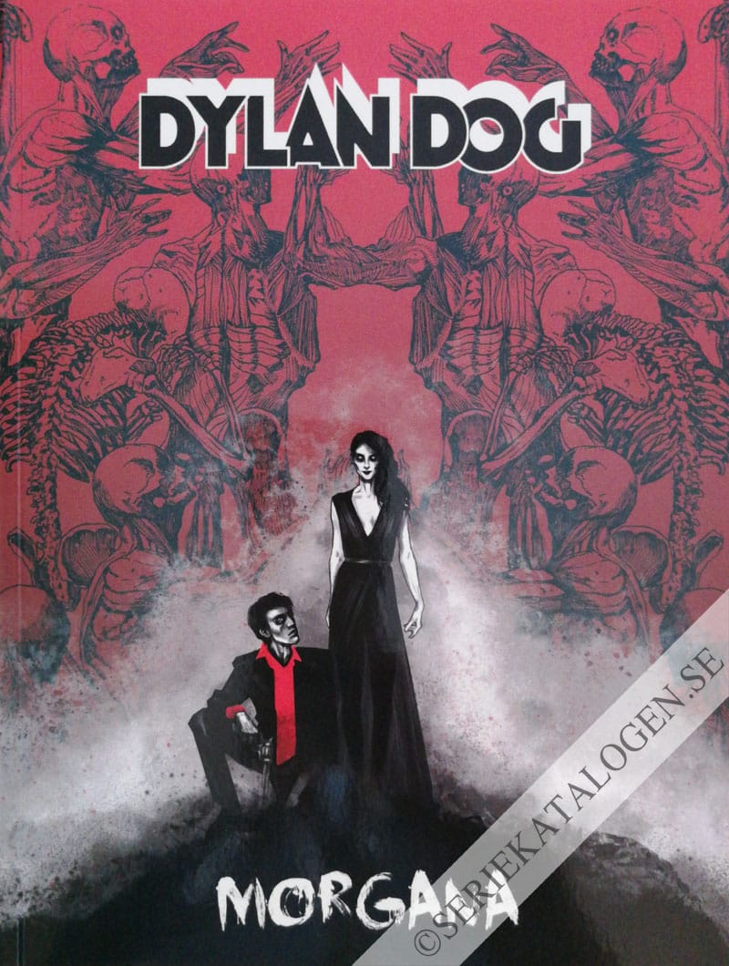 Framsida på Dylan Dog Morgana (2017)