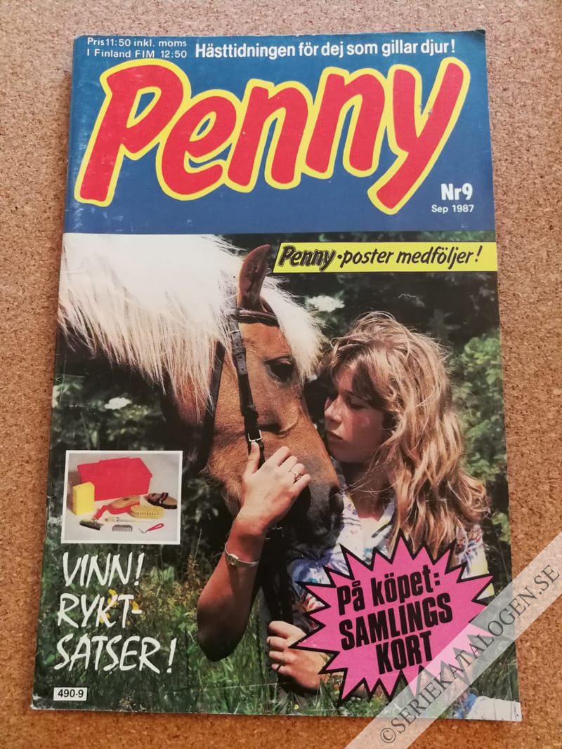 Framsida på Penny #9 (1987)