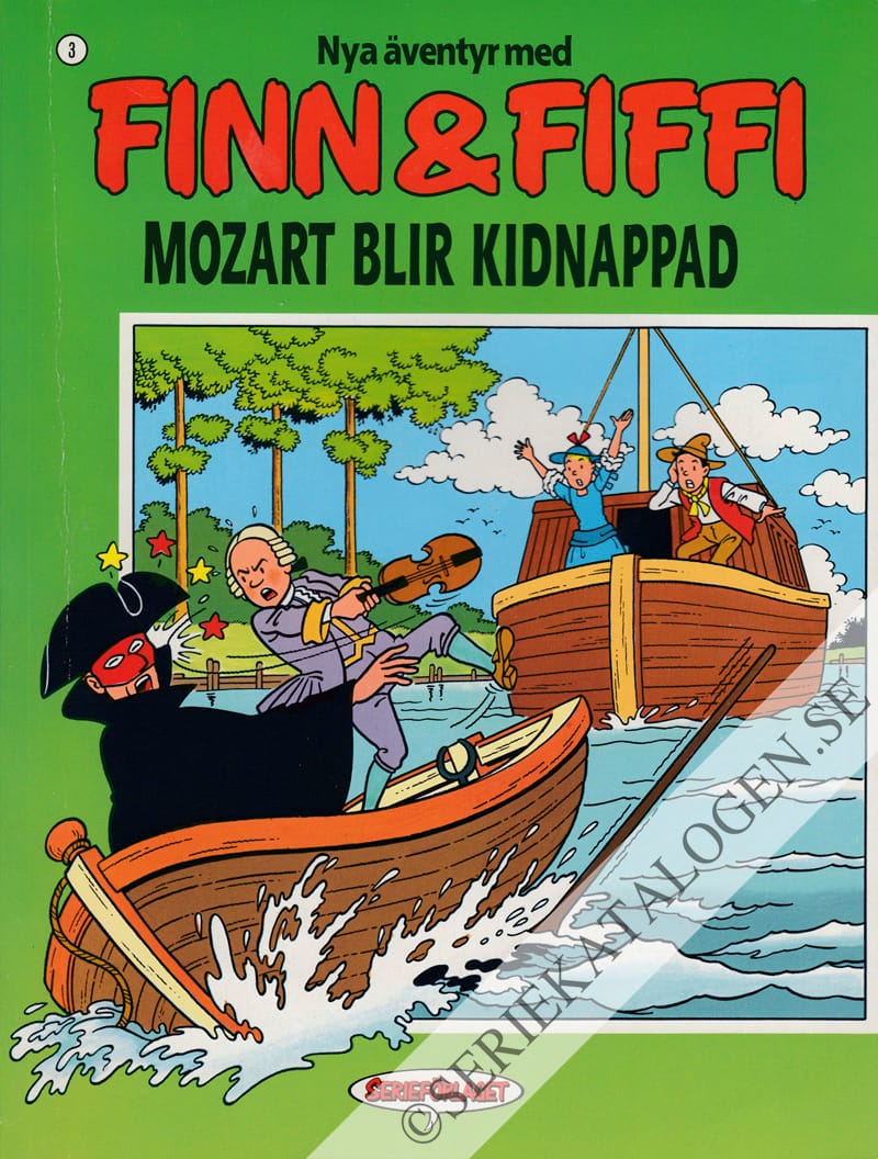 Framsida på Mozart blir kidnappad (1992)
