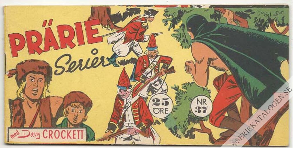 Framsida på Prärie-serier #37 (1959)