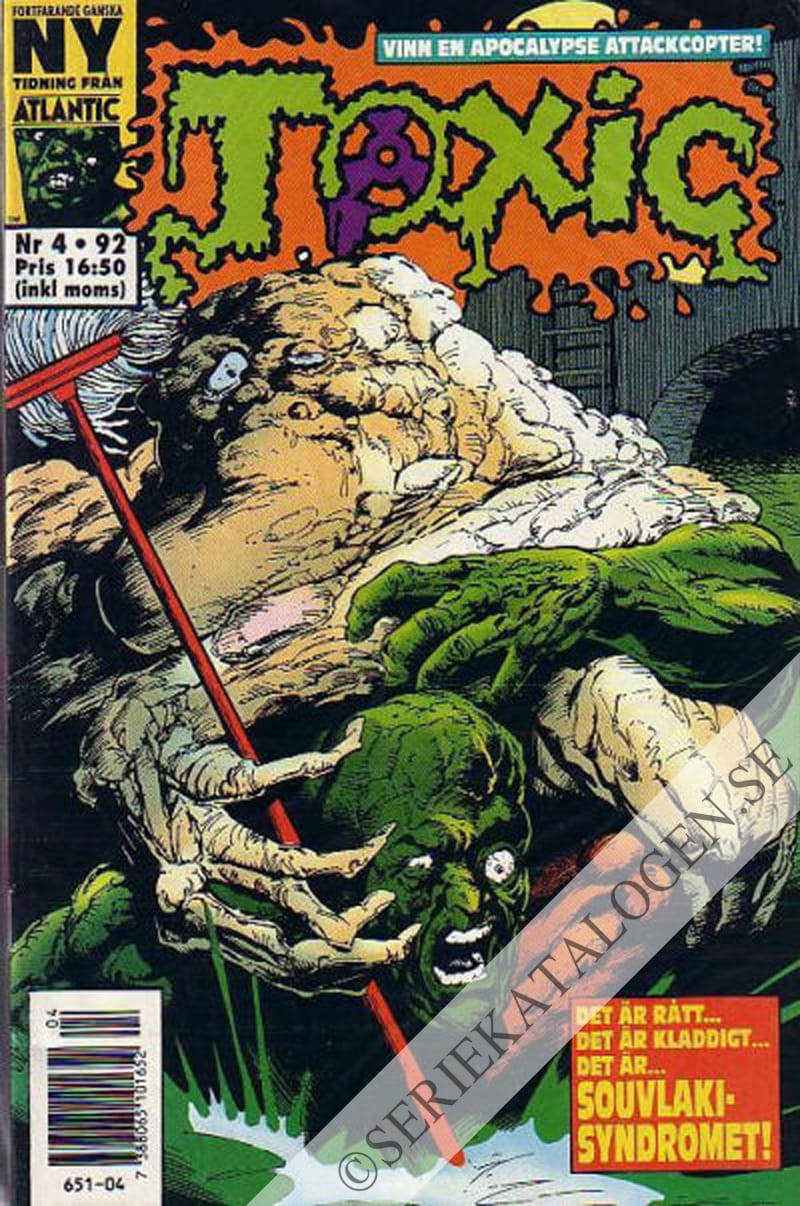 Framsida på Toxic #4 (1992)