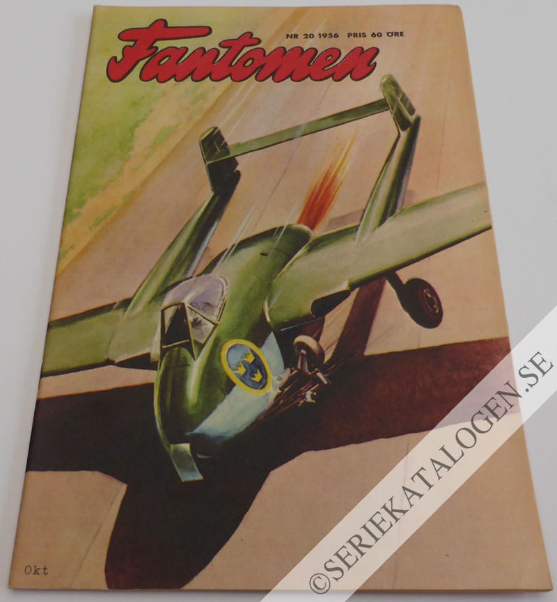 Framsida på Fantomen #20 (1956)