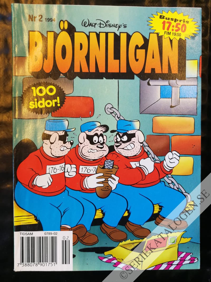 Framsida på Björnligan #2 (1994)