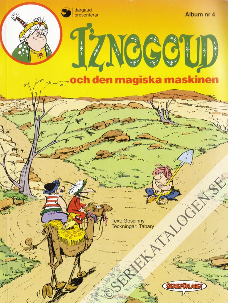 Framsida på Iznogoud och den magiska maskinen (1991)