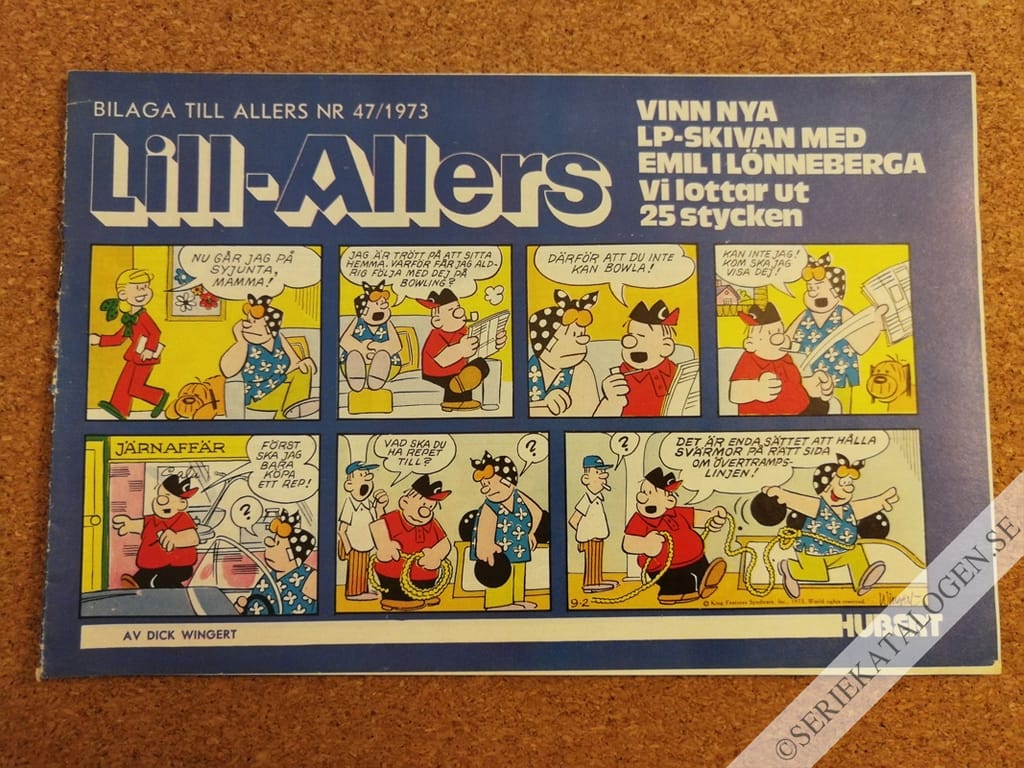 Framsida på Lill-Allers #47 (1973)
