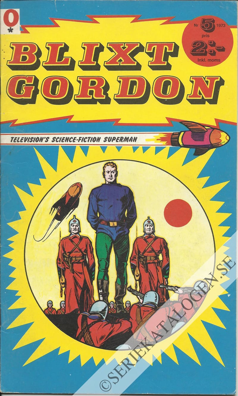 Framsida på Blixt Gordon #5 (1973)