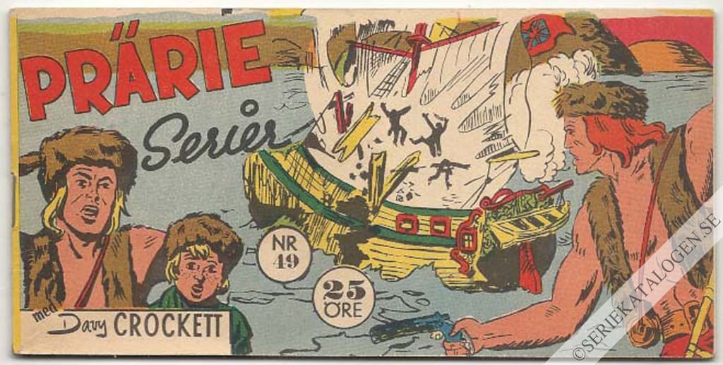 Framsida på Prärie-serier #49 (1957)