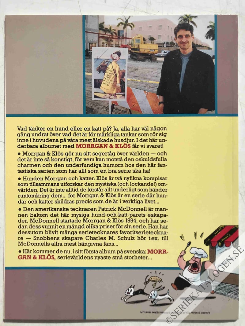 Baksida på Vi är som hund och katt! (1997)