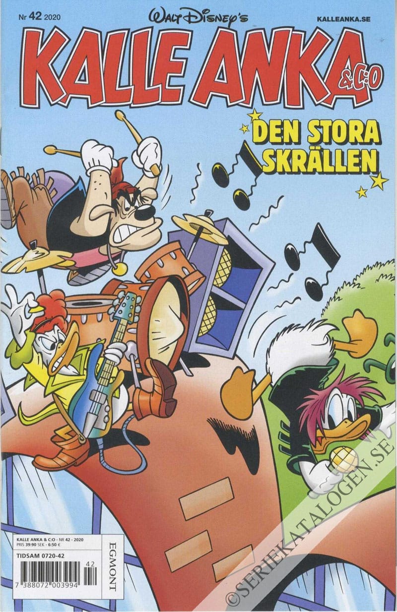 Framsida på Kalle Anka & C:o #42 (2020)