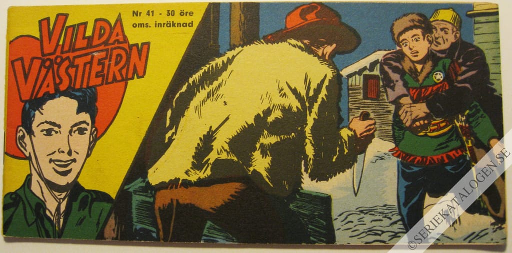 Framsida på Vilda Västern #41 (1960)