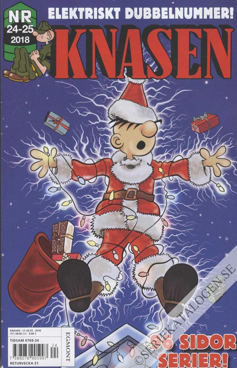 Framsida på Knasen #24-25 (2018)