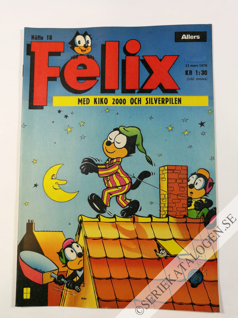 Framsida på Felix #18 (1970)
