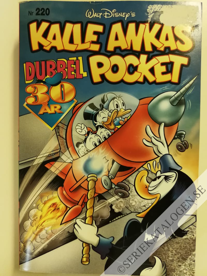 Framsida på Kalle Ankas pocket #220 (1998)