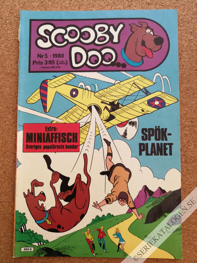 Framsida på Scooby Doo #5 (1980)