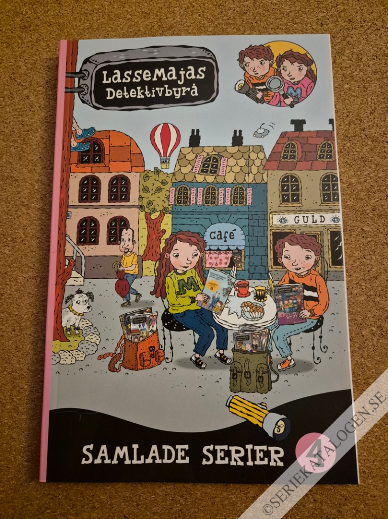 Framsida på LasseMajas Detektivbyrå Samlade serier4 (2024)