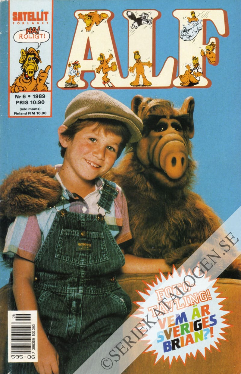 Framsida på Alf #6 (1989)