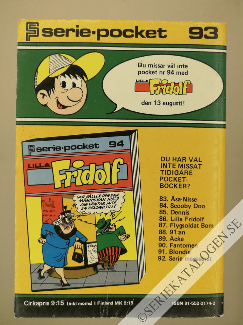 Baksida på Buster (1980)