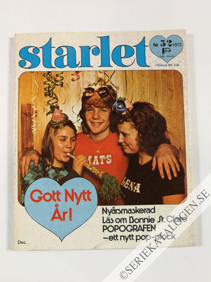 Framsida på Starlet #52 (1973)