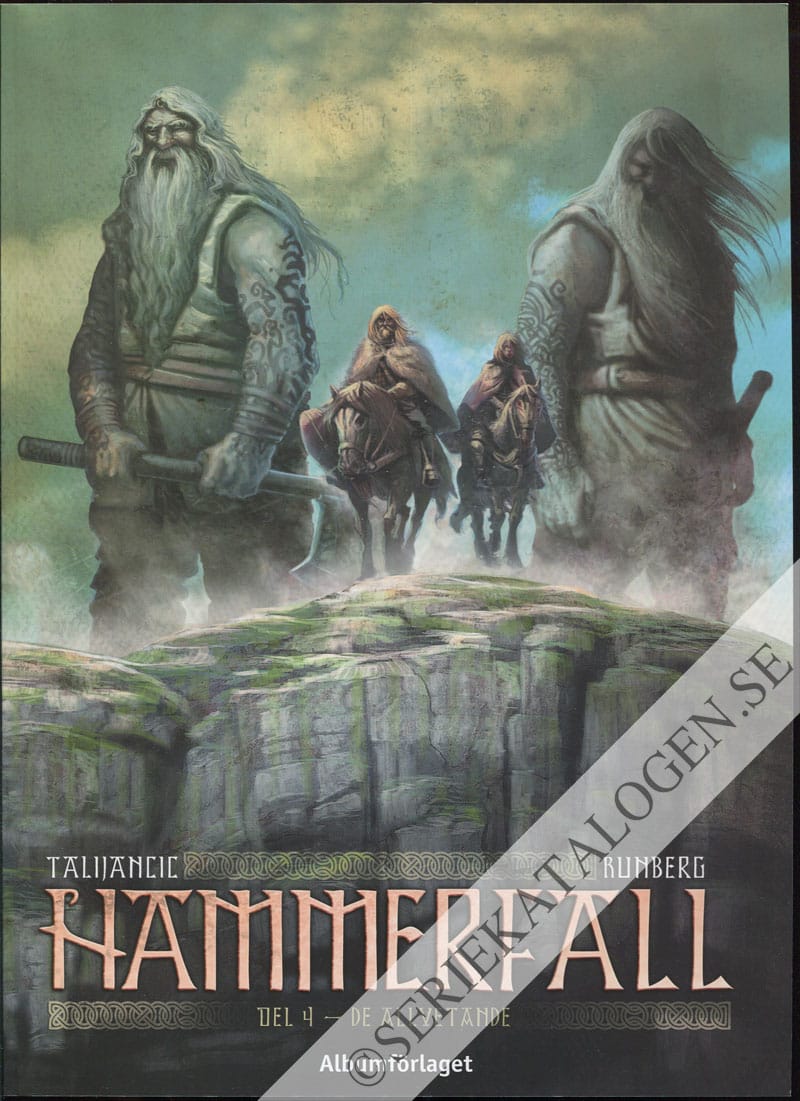 Framsida på Hammerfall De allvetande (2012)