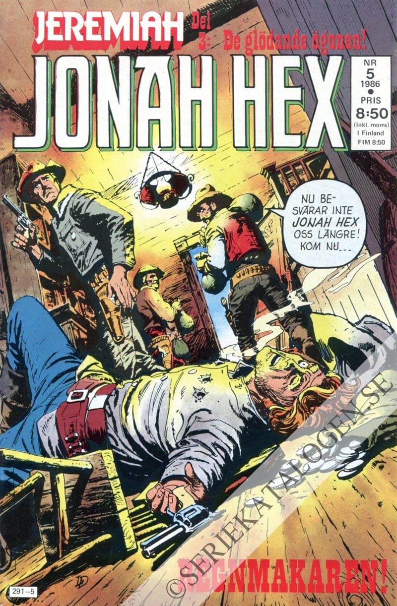 Framsida på Jonah Hex #5 (1986)