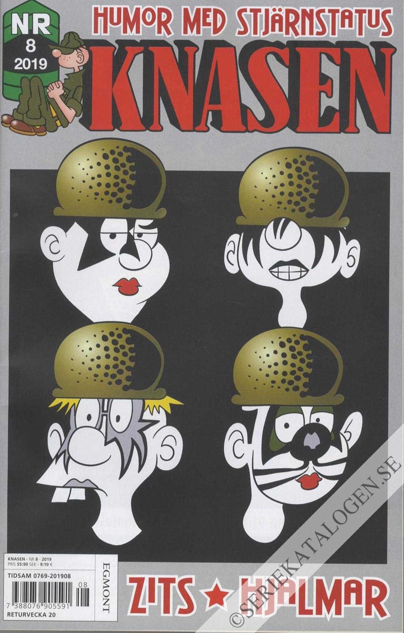 Framsida på Knasen #8 (2019)