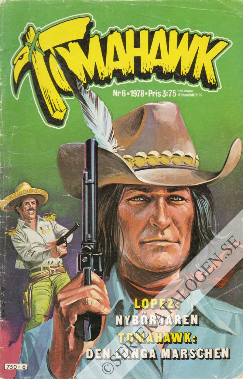 Framsida på Tomahawk #6 (1978)