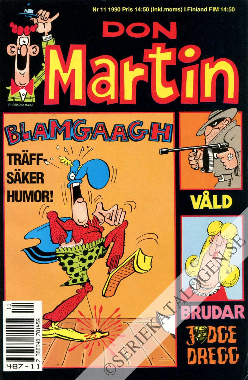 Framsida på Don Martin #11 (1990)