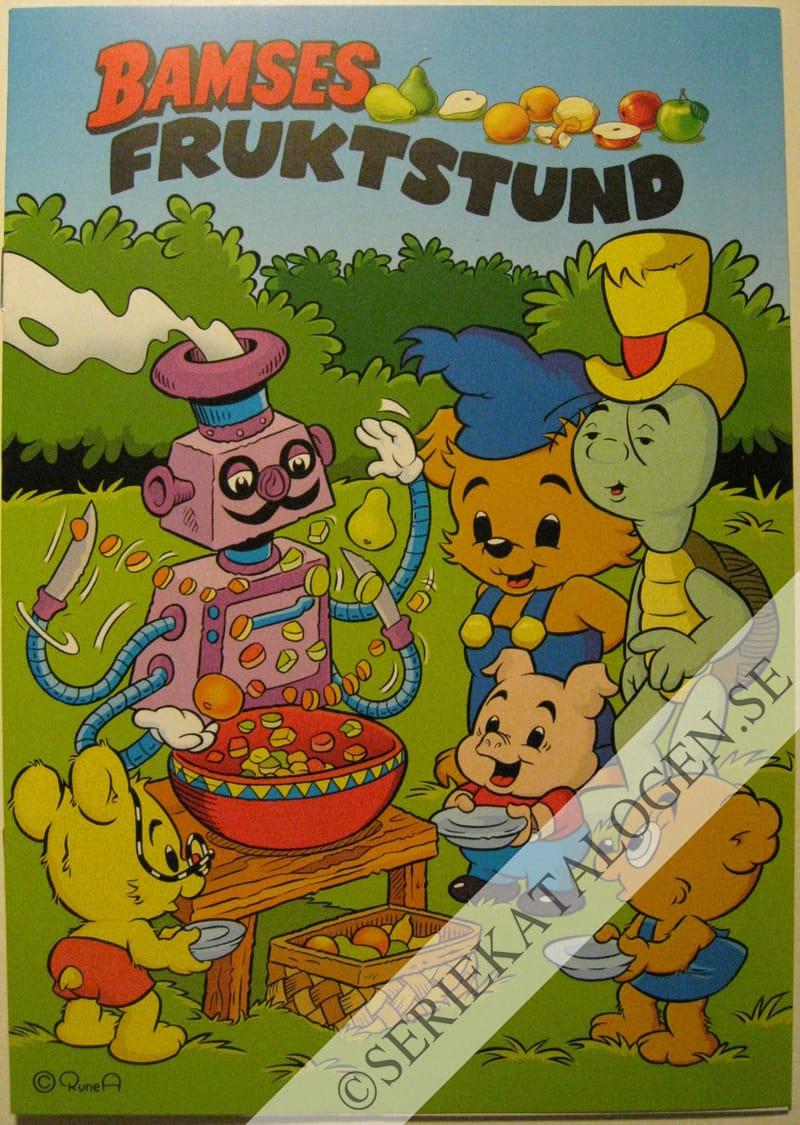 Framsida på Bamses fruktstund # (2015)
