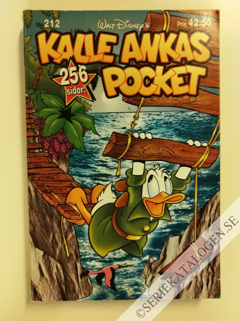 Framsida på Kalle Ankas pocket #212 (1997)