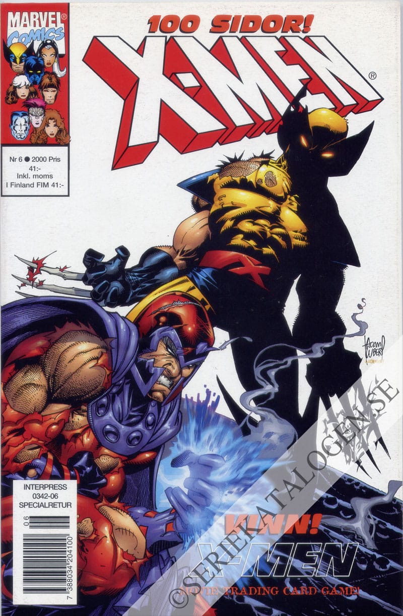 Framsida på X-Men #6 (2000)