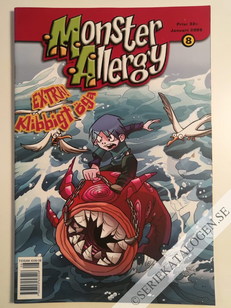 Framsida på Monster Allergy #8 (2005)
