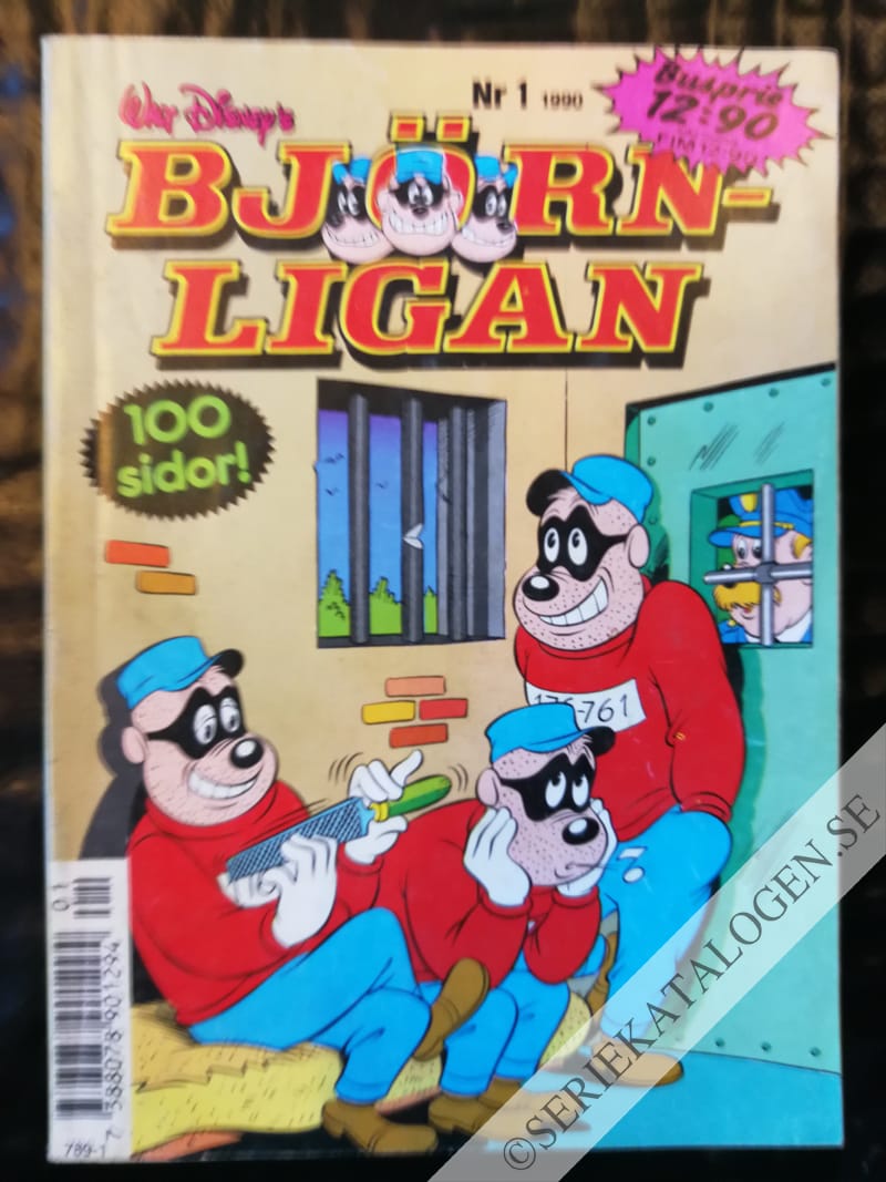 Framsida på Björnligan #1 (1990)