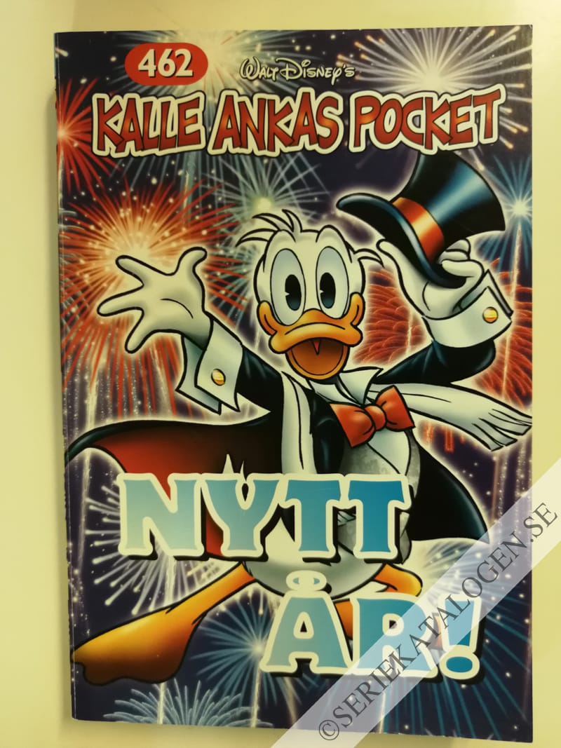 Framsida på Kalle Ankas pocket #462 - Nytt år! (2017)