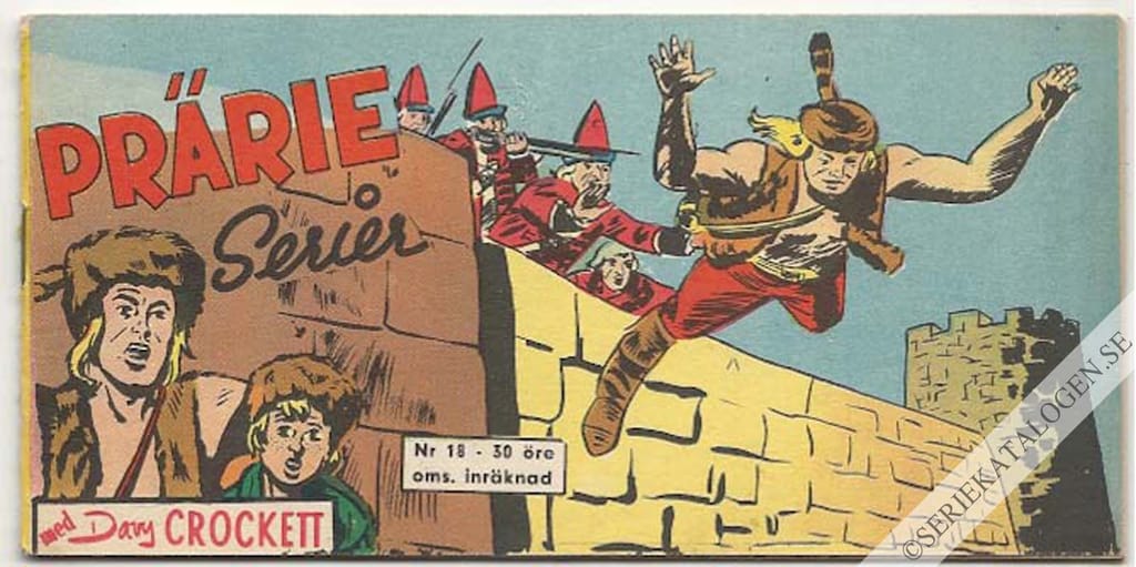 Framsida på Prärie-serier #18 (1960)