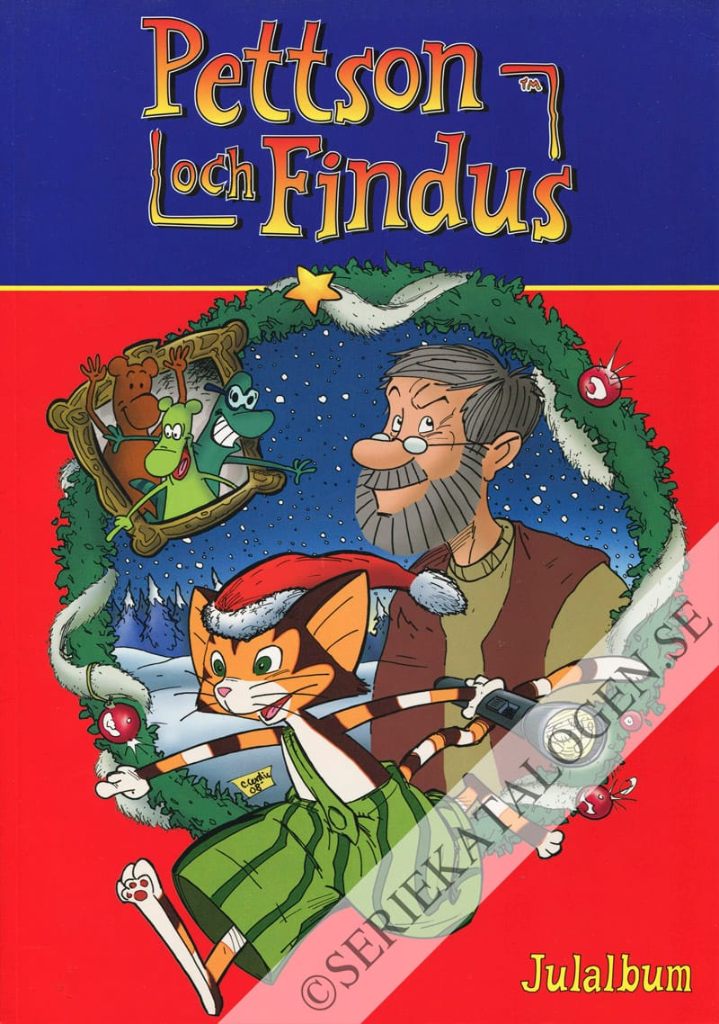 Framsida på Pettson och Findus julalbum # (2008)