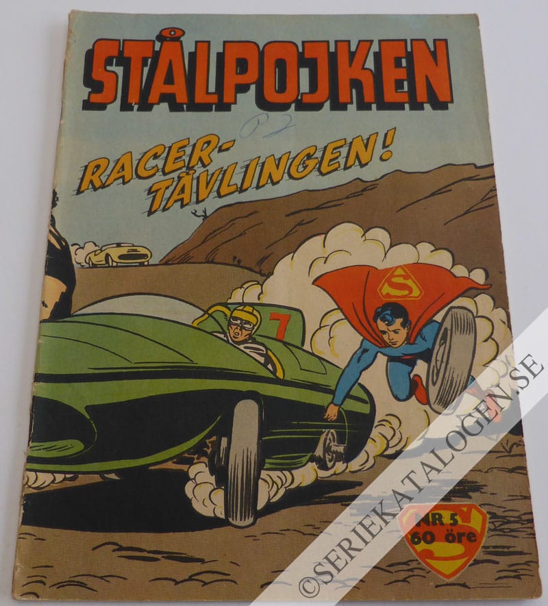 Framsida på Stålpojken #5 (1959)