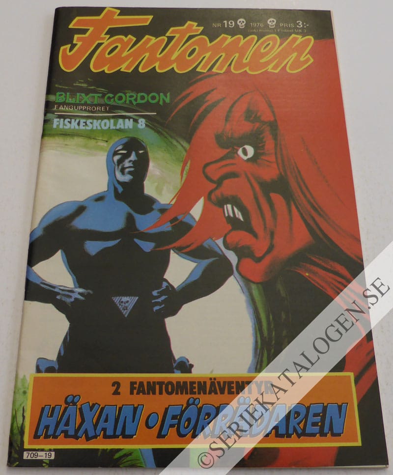 Framsida på Fantomen #19 (1976)