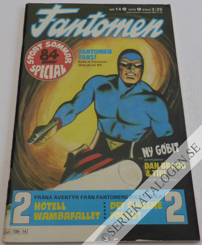Framsida på Fantomen #14 (1975)