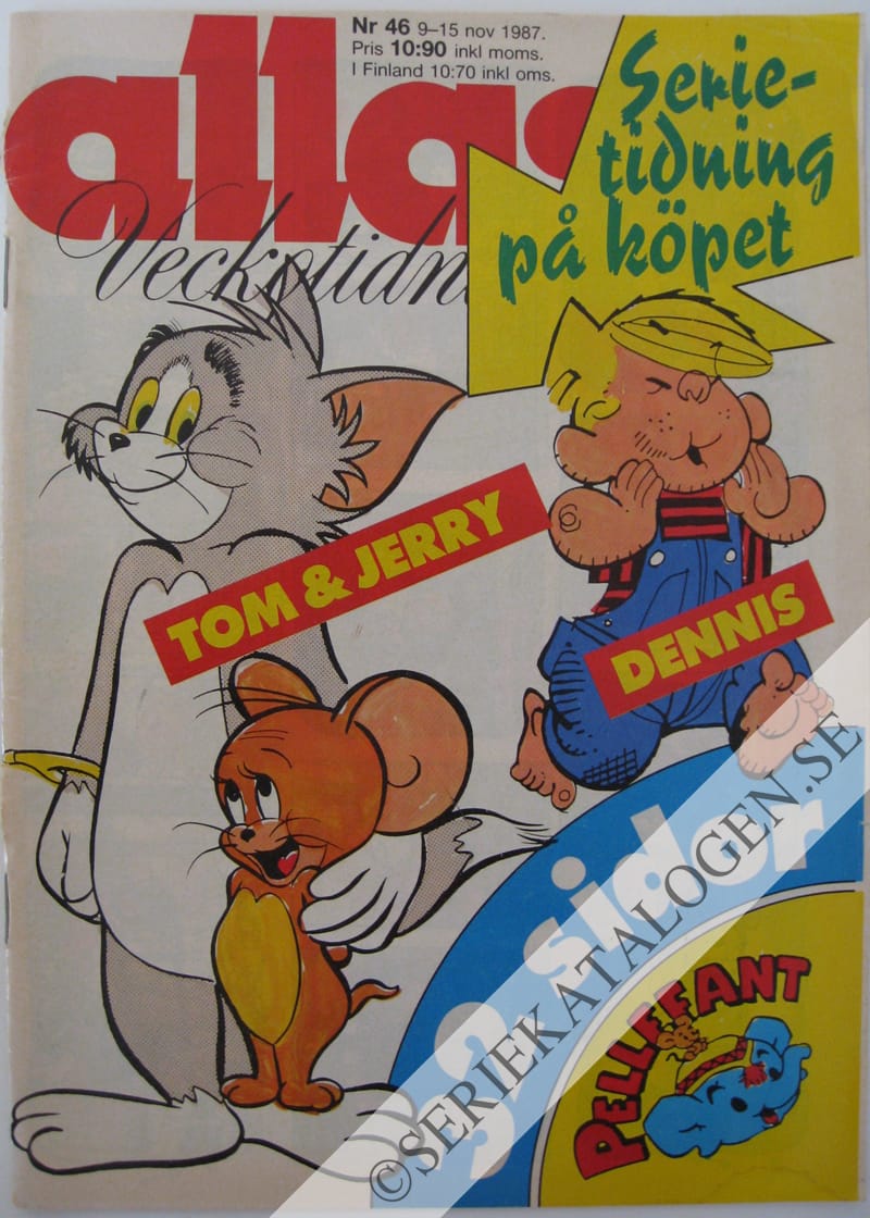 Allas veckotidning seriebilaga (1987)