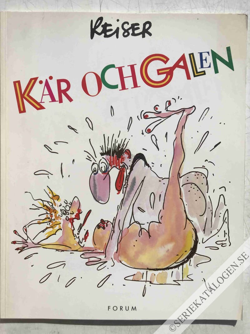 Framsida på Kär och galen # (1987)
