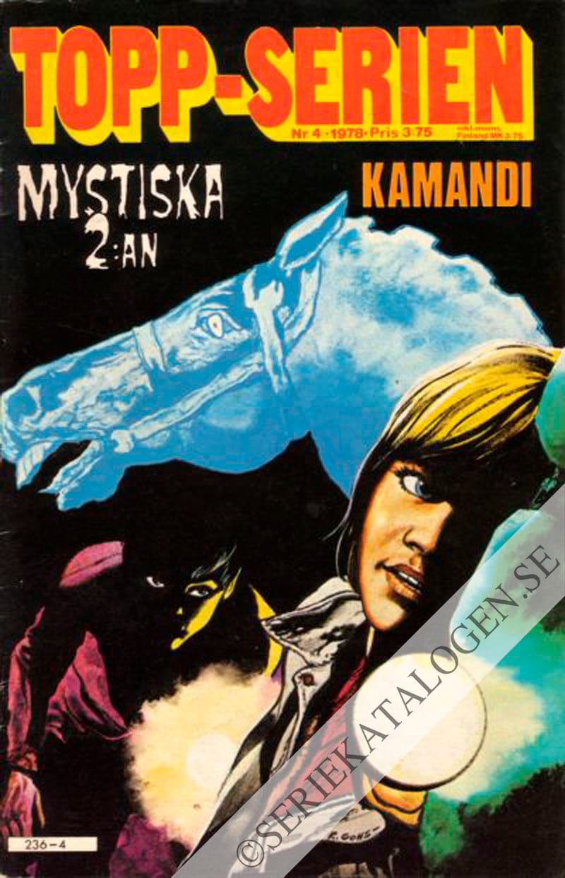 Framsida på Topp-serien #4 (1978)