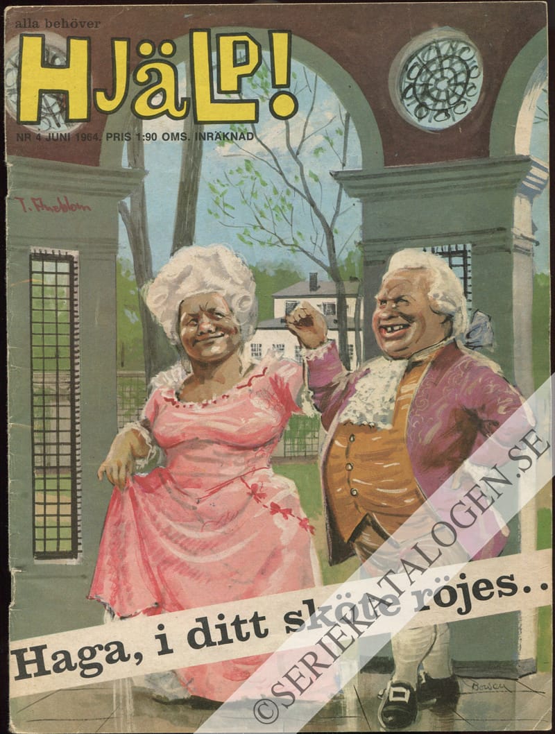 Framsida på Hjälp! #4 (1964)