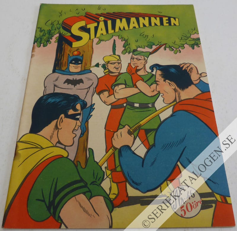 Framsida på Stålmannen #46 (1951)