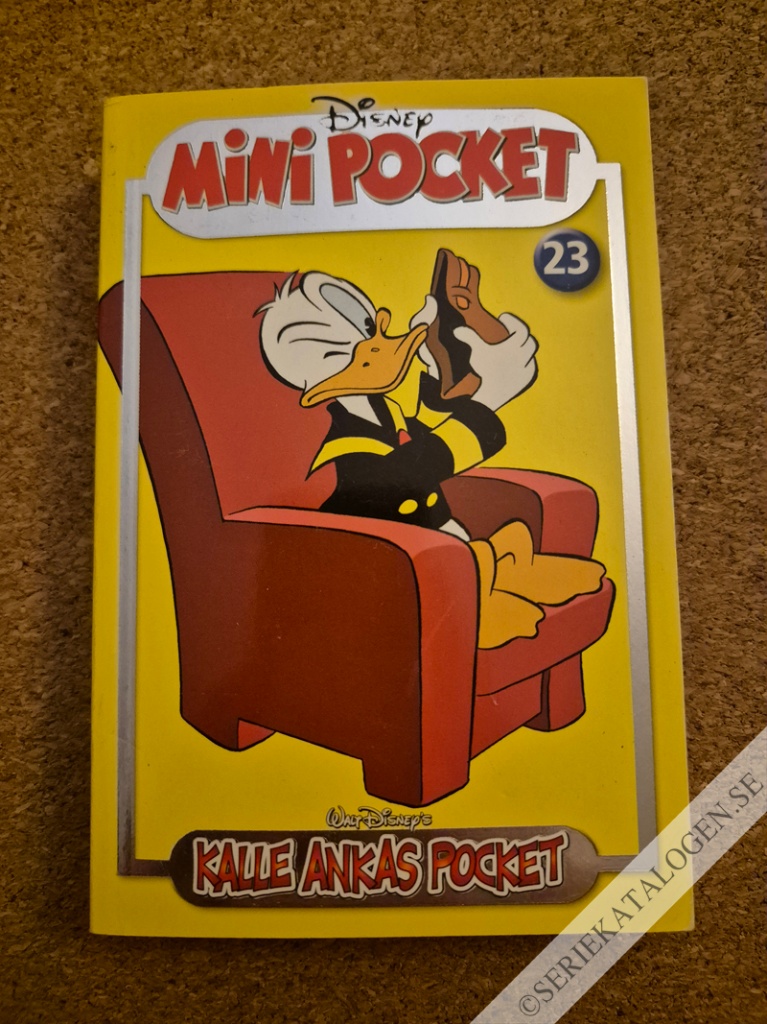 Framsida på Kalle Ankas Mini Pocket #23 (2008)