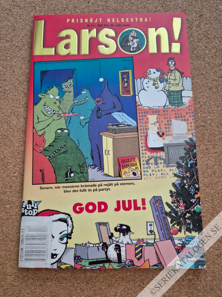 Framsida på Larson! #13 (2002)