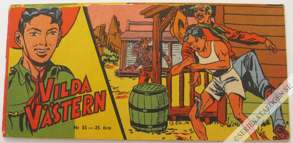 Framsida på Vilda Västern #35 (1956)